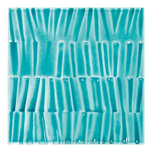 Gigacer Bamboo 15x15x1cm Blauw 10BAM15LAGIN