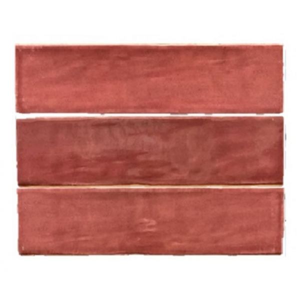 Grandeur Gerona 7,5x30x1cm Rood glans CEGERO031