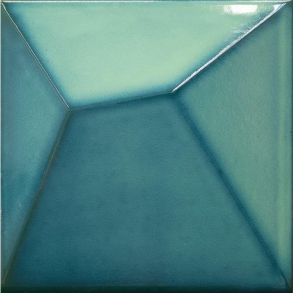 Heritage Tile Collection Vertex Turquoise 15x17cm Wandtegel (HL1503)