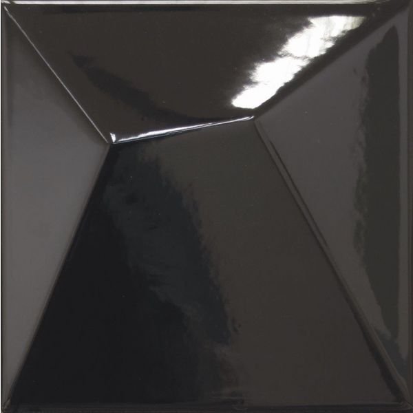 Heritage Tile Collection Vertex Black 15x18cm Wandtegel (HL1504)