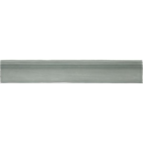 Cifre Cerámica Moldura Colonial Jade mat 5x30