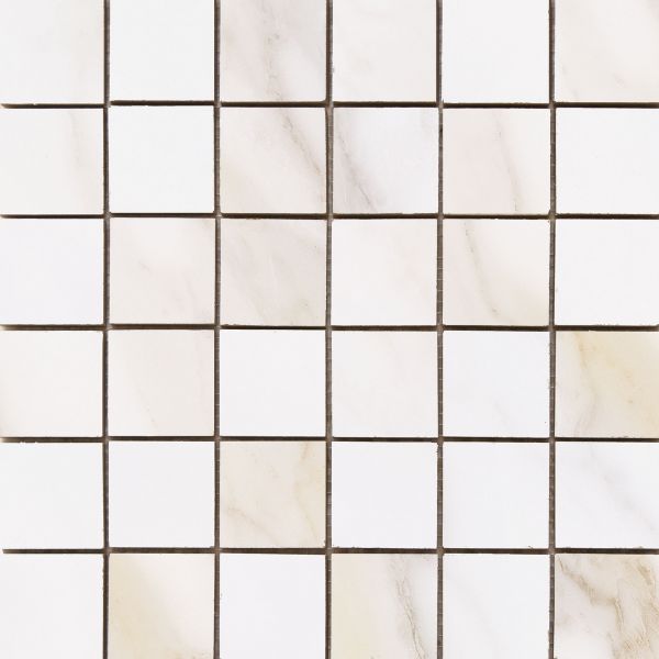 Cifre Cerámica Diamond Gold mozaiek 5x5 gepolijst op net van 30x30