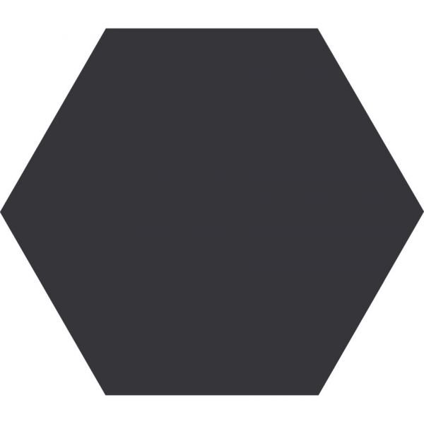 Cifre Cerámica Hexagon Timeless Black mat 15x17