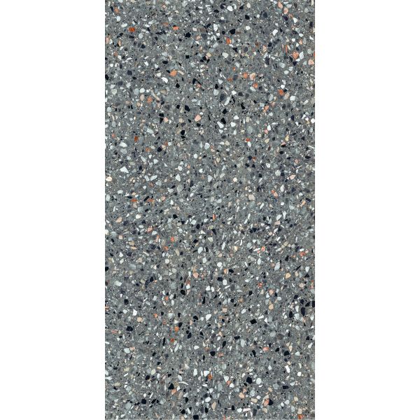 Energieker Medley terrazzo Antracite 60x120 rett