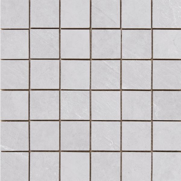 Cifre Cerámica Statale Pearl mozaiek 5x5 op net van 30x30