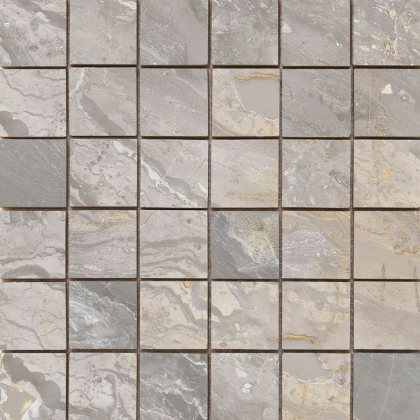 Cifre Cerámica Luxury mozaiek Beige gepolijst 5x5 op net van 30x30