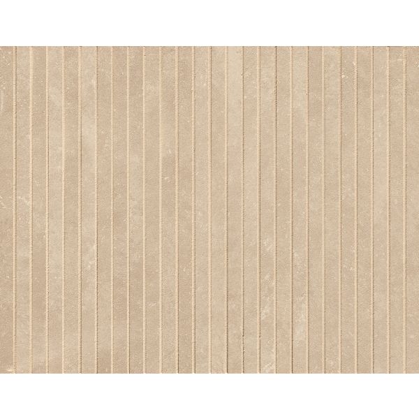 FAP Ceramiche Nobu Beige tratti mosaico 1x24 rond op net van 24x30,5