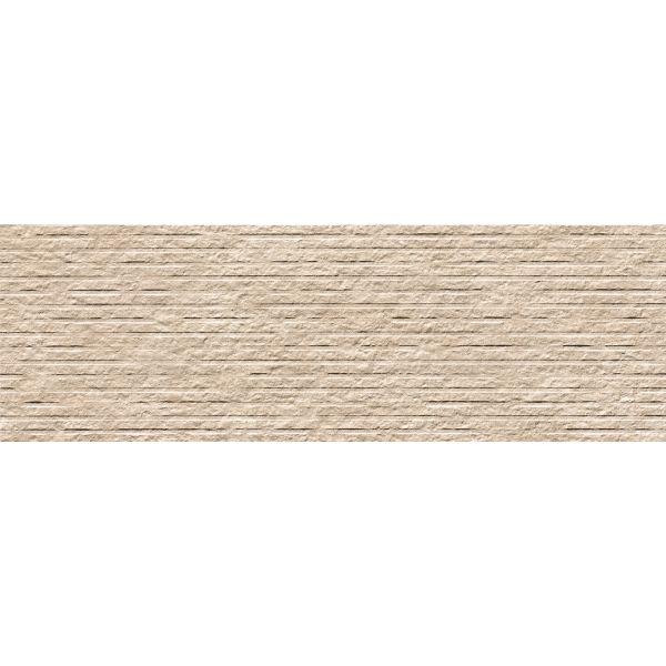 FAP Ceramiche Nobu Beige wandtegel row 25x75 rett