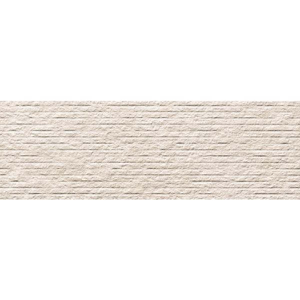 FAP Ceramiche Nobu White wandtegel row 25x75 rett