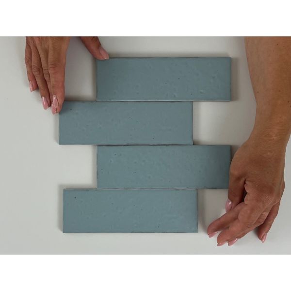Equipe Cerámicas Kalma Powder Blue 6x18,6 mat