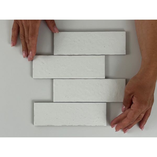 Equipe Cerámicas  Kalma White mat 6x18,6 mat