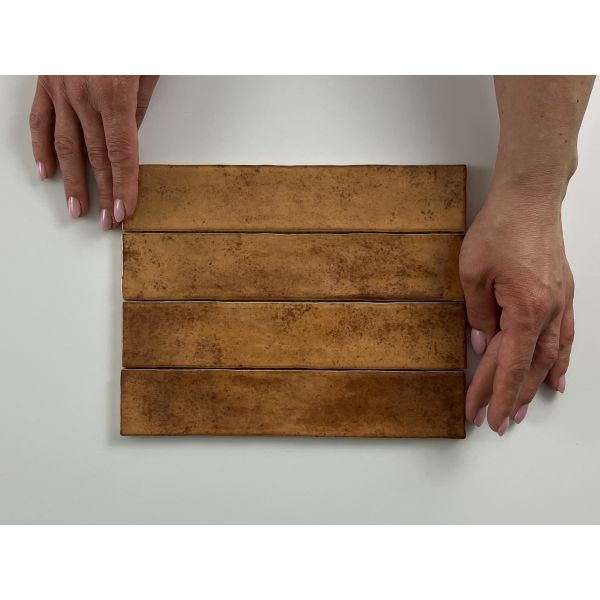 Cifre Cerámica Kalon Terracotta wandtegel 5x25 glans