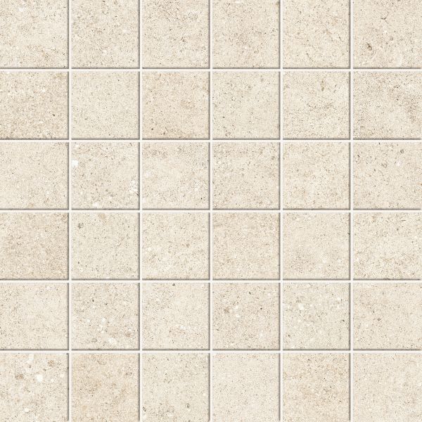 Atlas Concorde Solution Yacht Ivory mozaiek 5x5 op net van 30x30