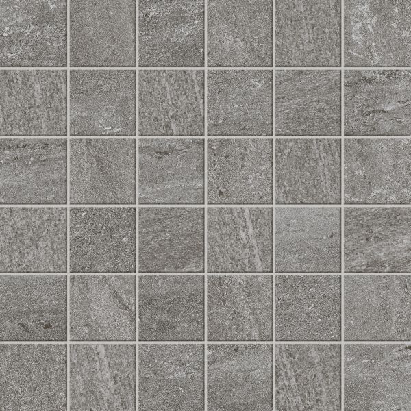 Atlas Concorde Solution Ultrablock Lead mozaiek 5x5 op net van 30x30