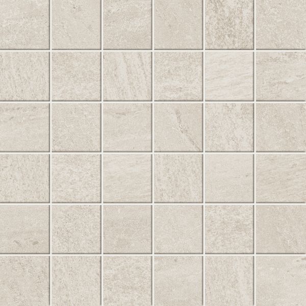Atlas Concorde Solution Ultrablock White mozaiek 5x5 op net van 30x30