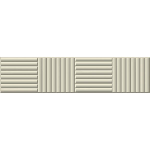 Ceramica Rondine Volume White Bamboo mat 6x25