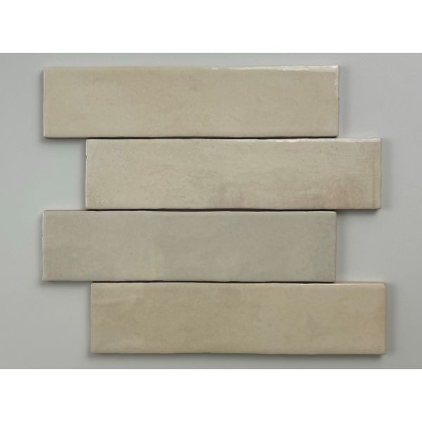Equipe Cerámicas Trend tegels beige glans 6x24,6