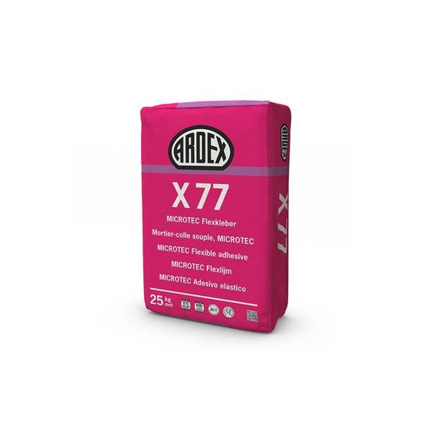 Ardex X 77 MICROTEC Flexlijm à 25 Kg