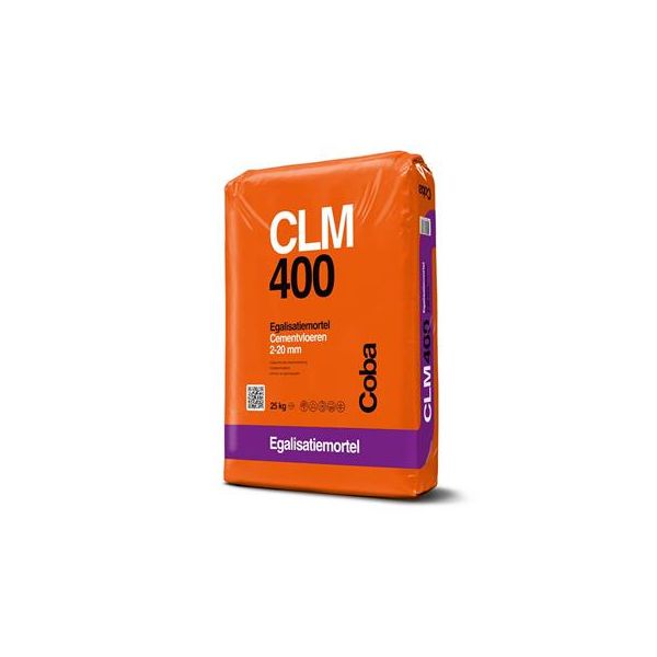 Coba CLM 400 Egalisatiemortel à 25 Kg Cementvloeren 2-20 mm