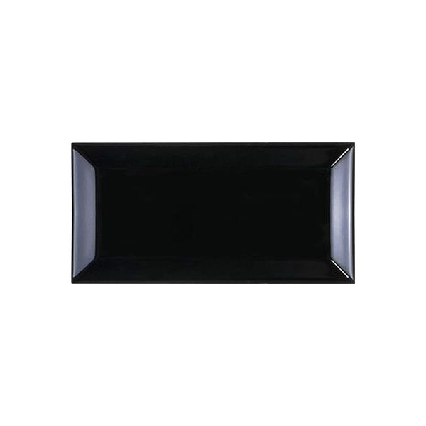 Steenbok Metro Zwart Glans 7,5x15