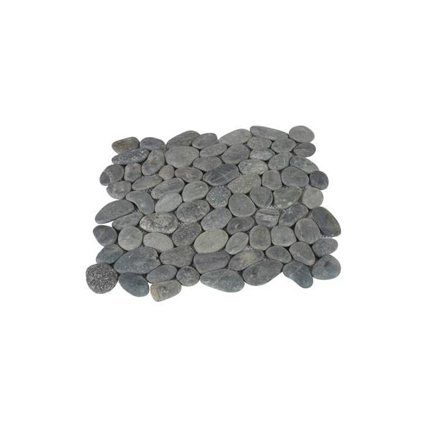 Kerastone Zwart Pebbles 30x30