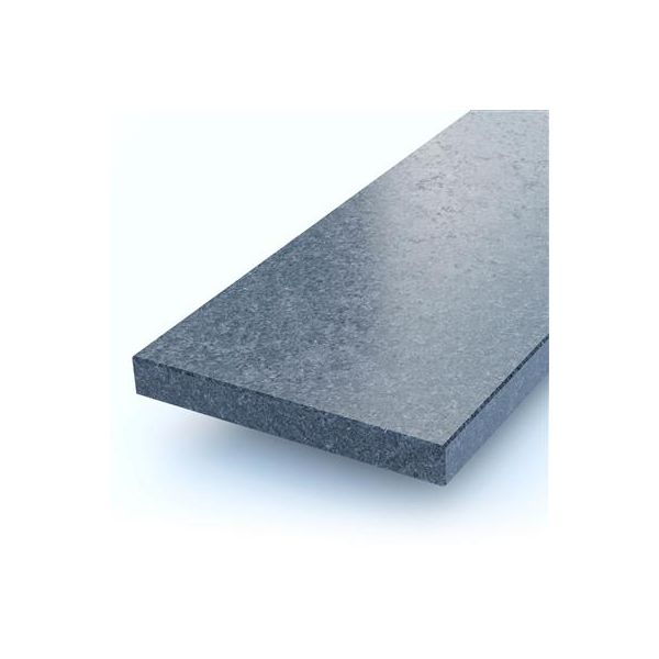 Vensterbank Steel Grey Gezoet 220x40x2