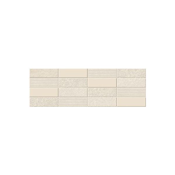 Mykonos Lille Blanco 25x75 Mosaic