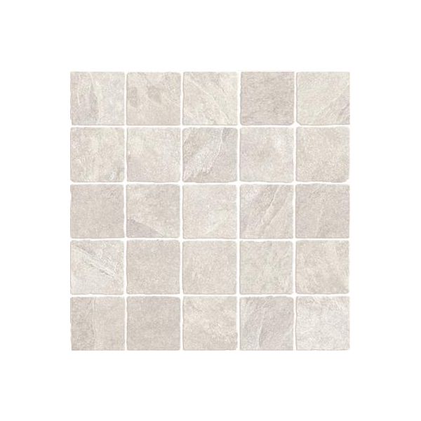 Durstone Mustang White Natural 5x5 28,5x28,5 Mosaico