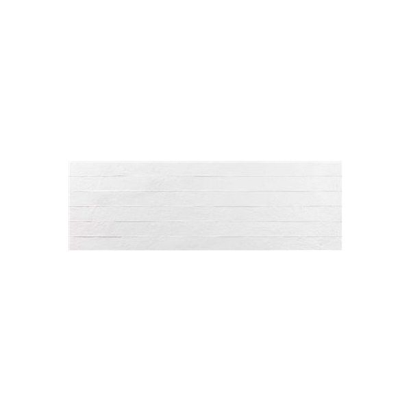 Ecoceramic Newton White Rlv. 30x90 (R)