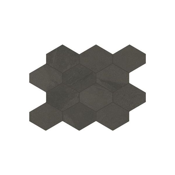 Unicom Starker Brazilian slate Pencil grey Naturale 25x34 Hexagon
