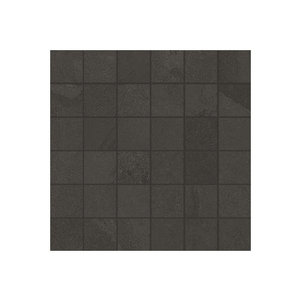 Unicom Starker Brazilian slate Rail black Naturale 5x5 30x30 Mosaico
