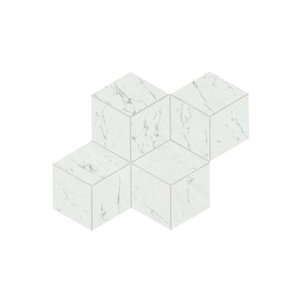 Atlas Concorde Marvel Stone Carrara Pure Lappato 10x17 30x35 Mosaico Esagono