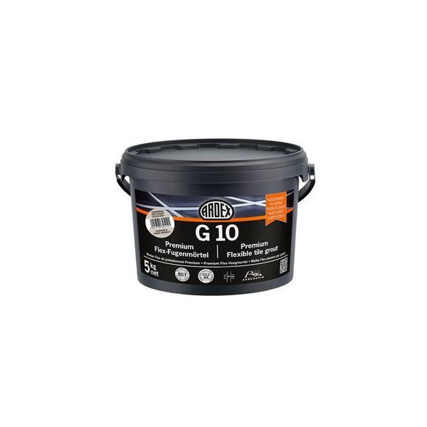 Ardex G10 PREMIUM Flex-Voegmortel Cementgrijs à 5 Kg
