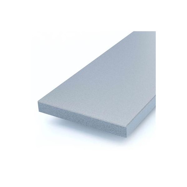 Vensterbank Composiet Dark Iron Gezoet 126x20x2