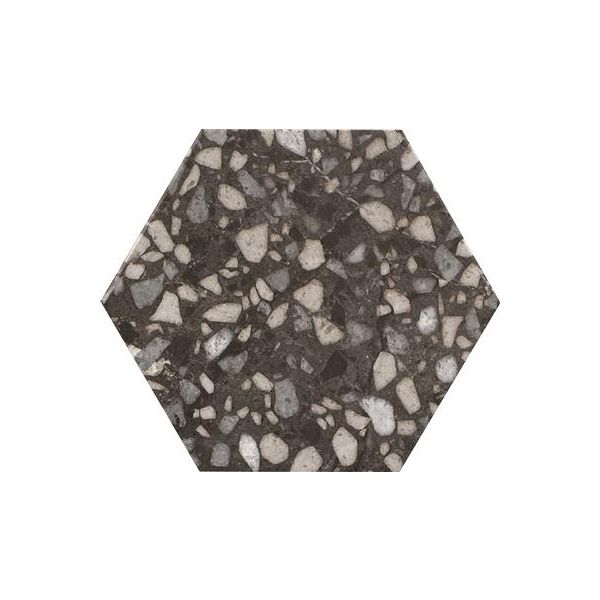 Durstone Six Terazzo Black 23x27 (R)