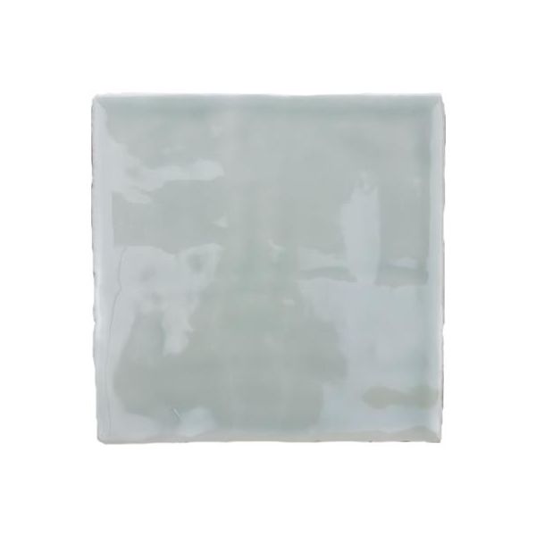 Steenbok Rustic Handmade Turquoise Glossy 13x13