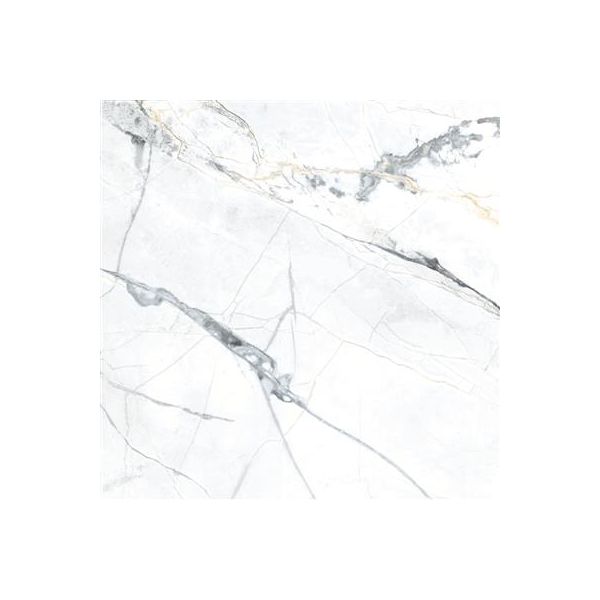 Ecoceramic Luxe Olympia White Polished 60x60 (R)