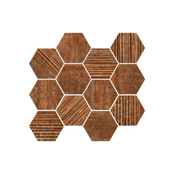 Fioranese SenzaTempo Rosso Persia 27x23 Mosaico Exa