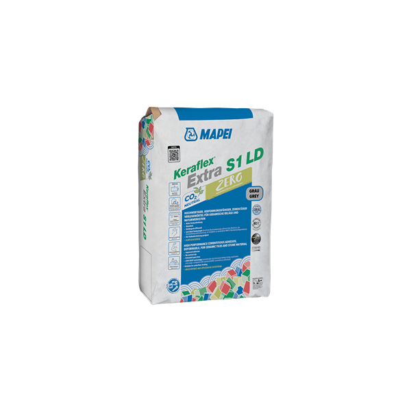 Mapei Keraflex Extra S1 LD Zero Grijs à 20 Kg