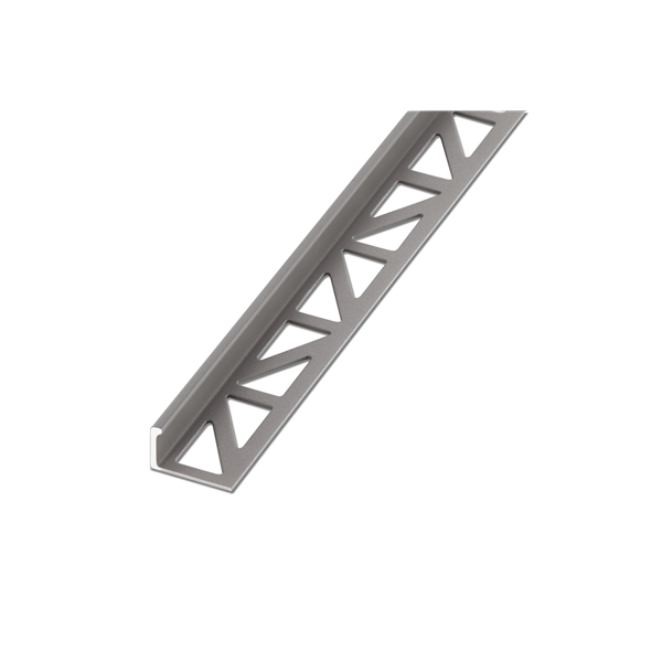 Blanke Aluminium Recht New York Stone Grey 11 mm 250 cm 300-4591A-11025
