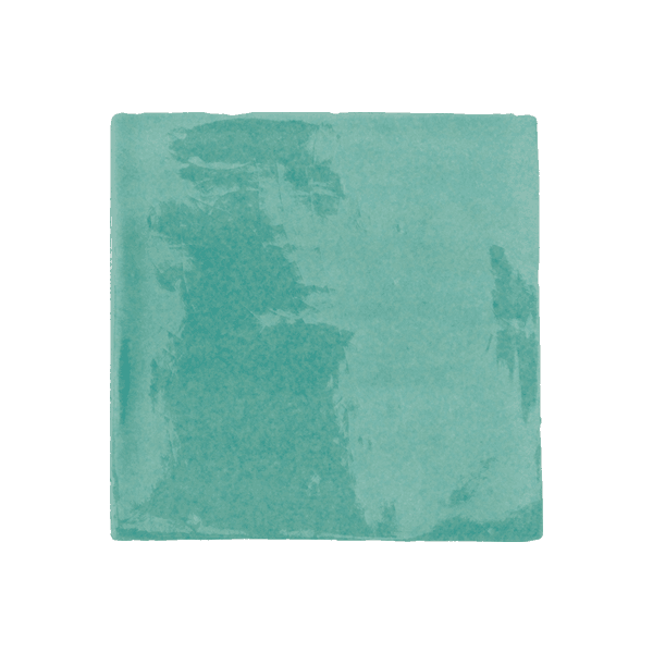 La Porta Craquelé Verde Oceano 13x13