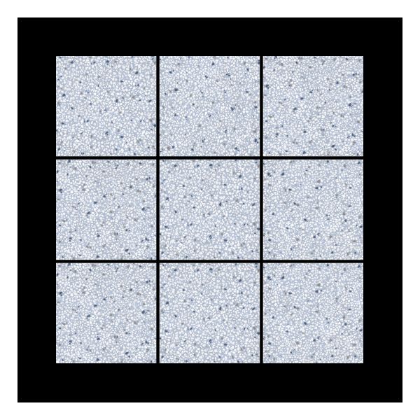 Fioranese Cementine 20x20 Retro Azzurro