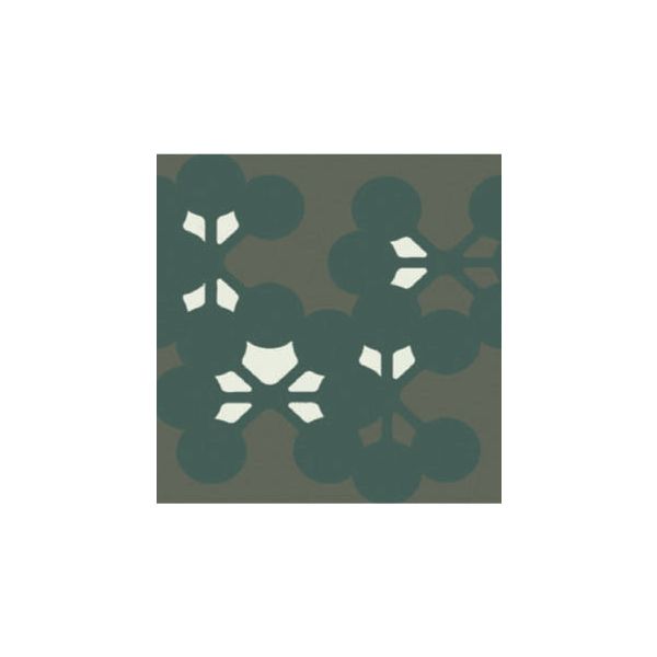 Mutina Azulej Flores 20x20 Nero