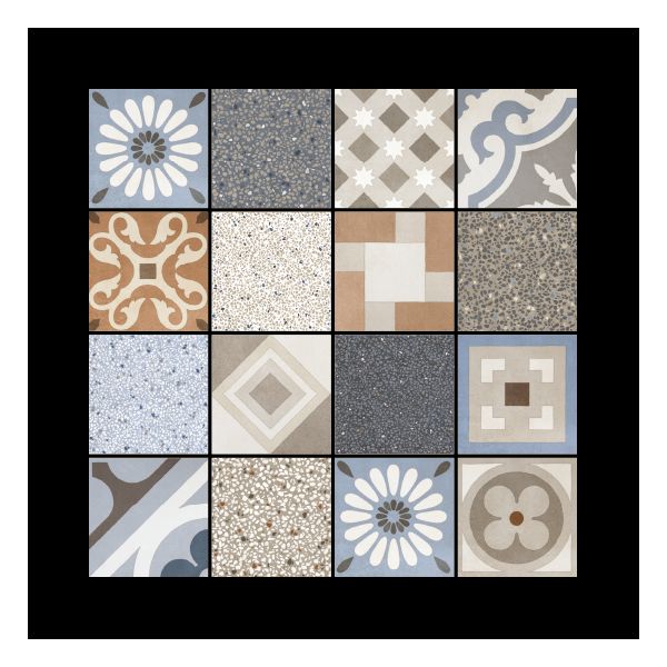 Fioranese Cementine 20x20cm Retro Mix
