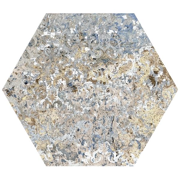Aparici Carpet 25x29 Vestige Nat Hexagon