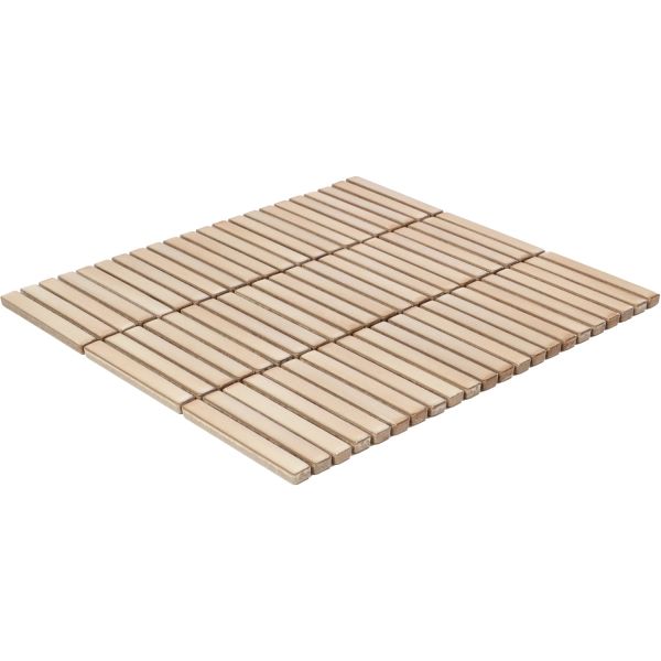 THE MOSAIC FACTORY Sevilla Rechthoek Desert Beige Glossy