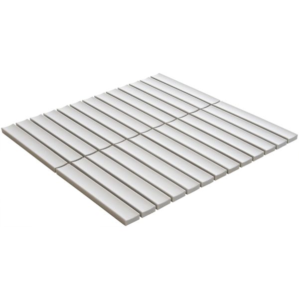 The Mosaic Factory Sevilla mozaïektegel 29.6X29.9cm White Mat (SEF20140) - Rechthoek