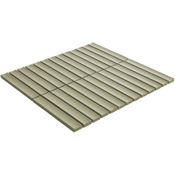 The Mosaic Factory Sevilla mozaïektegel 29.6X29.9cm Sage Green Mat (SEF20575) - Rechthoek