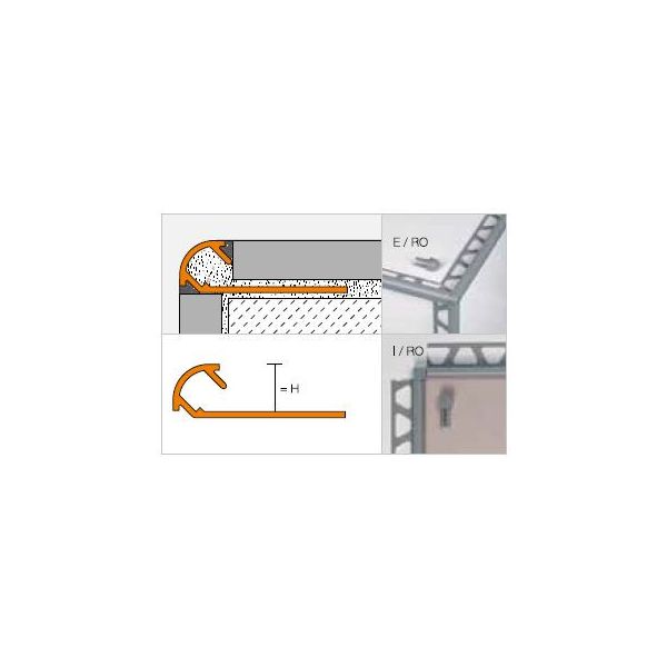 Schluter Rondec  nvt RO100GM
