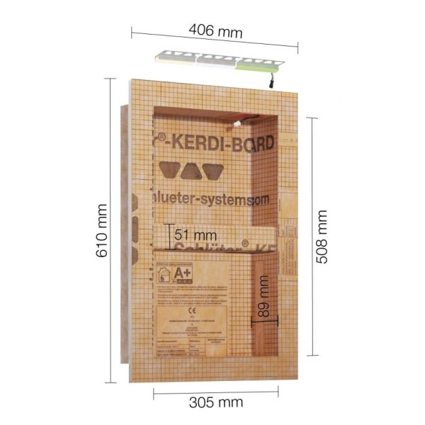 Schluter Kerdi  Oranje KB12NLTP2AE9BR
